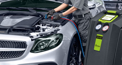 aire acondicionado automotor